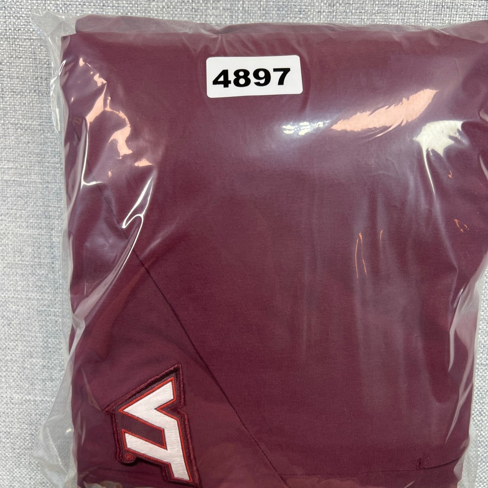 Nike Virginia Tech Hokies On Field Warmup Pants Men Large Tall TEAM ISSUE Maroon - Picture 14 of 14